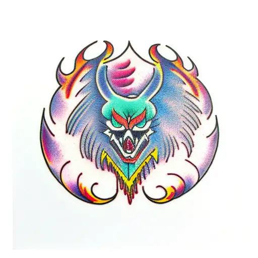 Phoenix With Transgender Colors