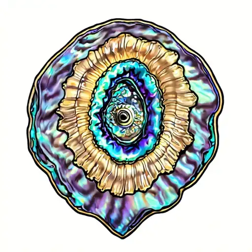 Abalone Shell And Bullet