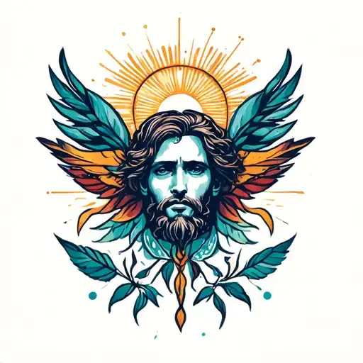 Abstract Representation Of The Beatitudes