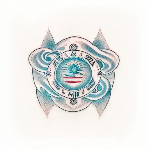 A Heartbeat Line Forming The Word 'Miha'