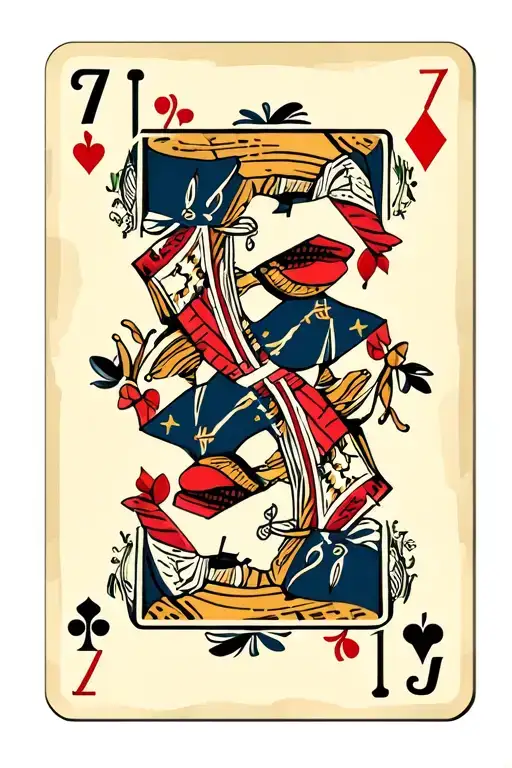 7 And 2 Playing Cards Unsuited