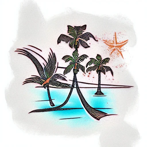 Florida Boy And Palm Tree