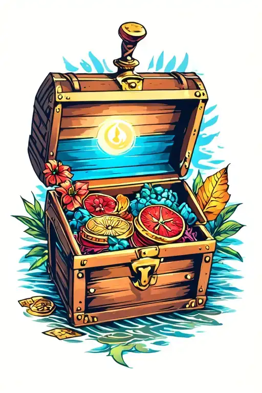 Arial Treasure Chest