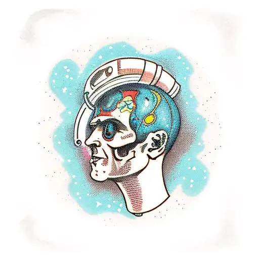 Head With Space