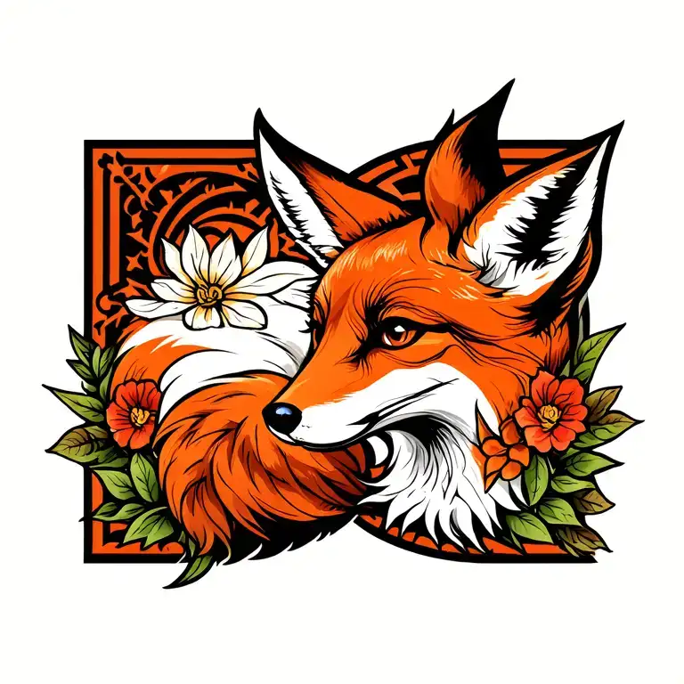 Vixen Fox Tattoo idea