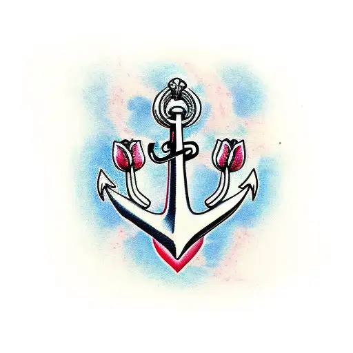Tulips And Anchor