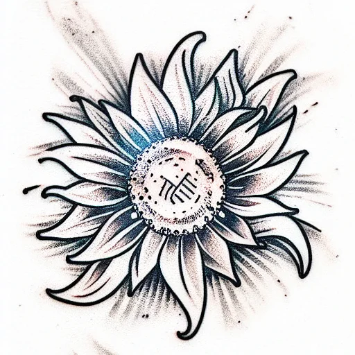 Sunflower Tattoo