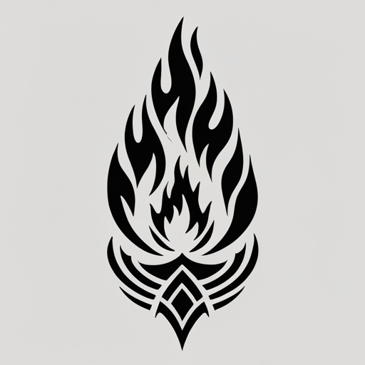 Sacred Fire’s Silent Embrace