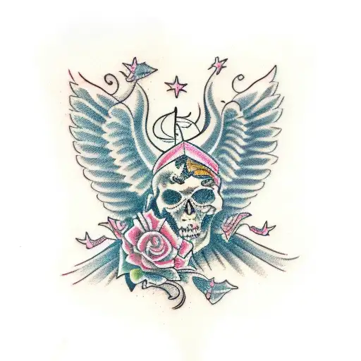 Tattooed Sexy Angel