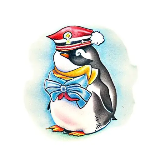Penguin With Date
