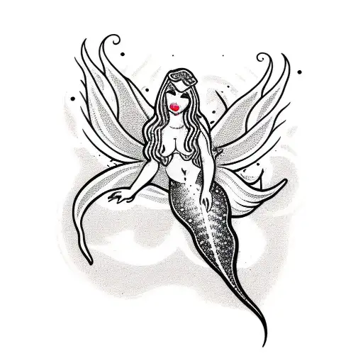 Mermaid Neotraditional
