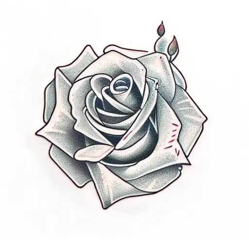 Red Rose Cream Canister