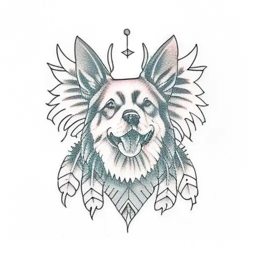 Brown Indian Pariah Dog