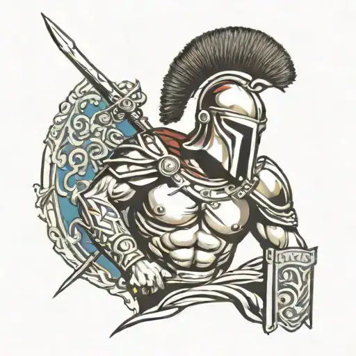 Greek Spartan Warrior