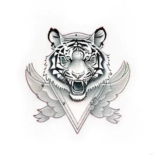 Tiger With Wings