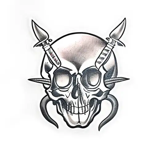 Chilli With A Skull Face