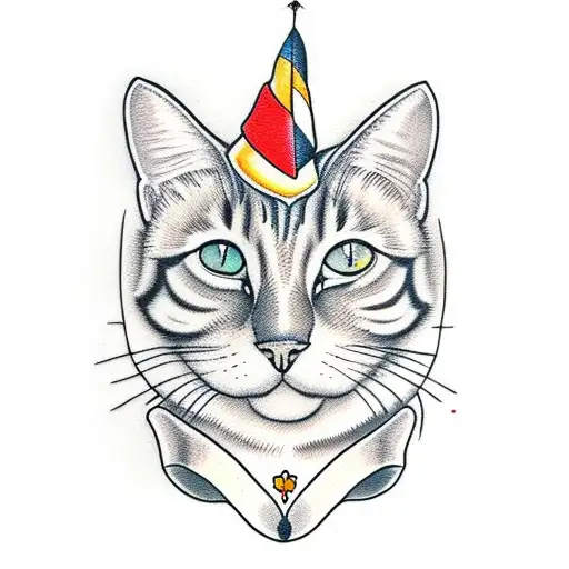 Long Ginger Cat For Hand