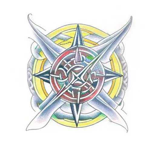 Celtic Dragon Storm Compass