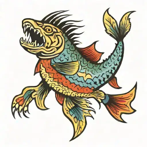 Coastal Native American Dog Fish