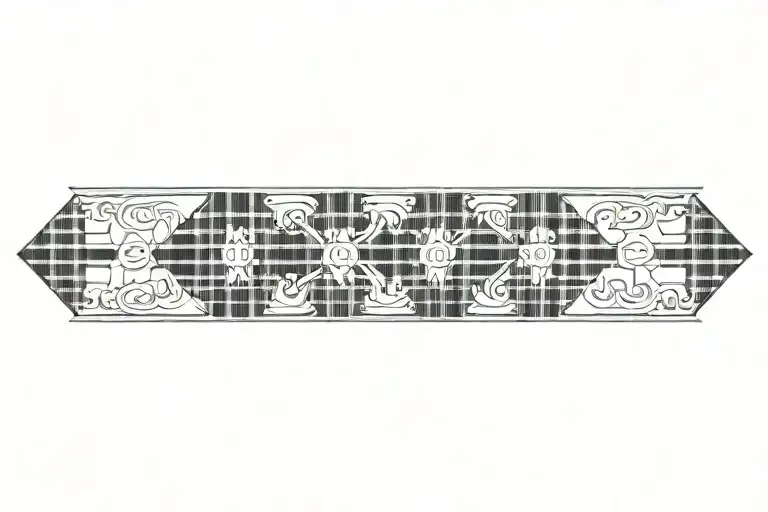 Scottish Tartan Pattern