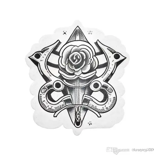 Revolver With Intricate Floral Engraving