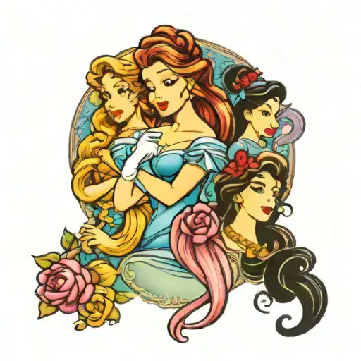 Disney Princesses Vertical