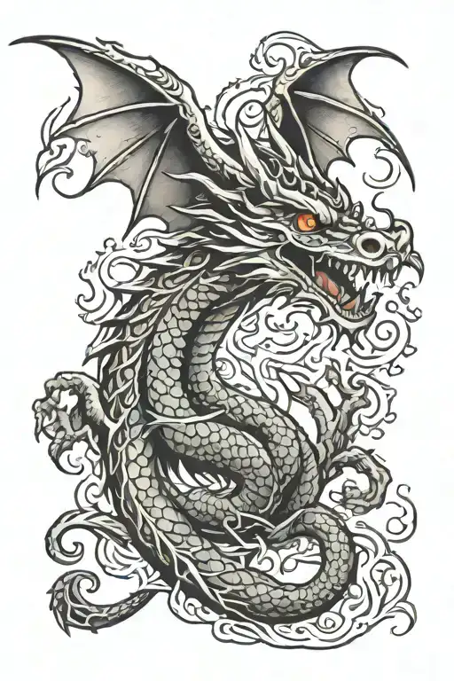 Dragon Breathing Fire