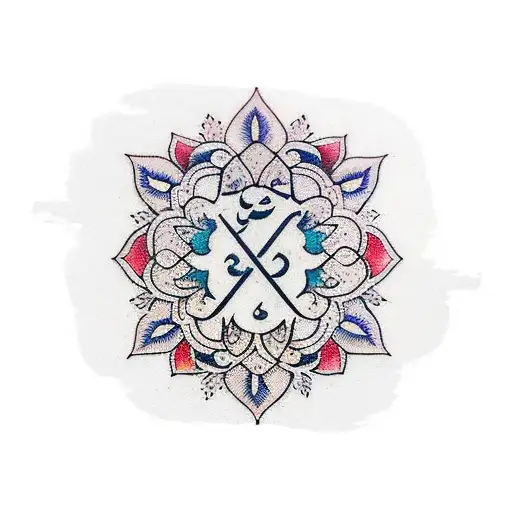 Pakistani Mehndi Floral Design