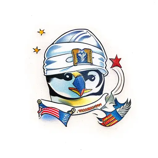 Penguin Vietnam Soldier