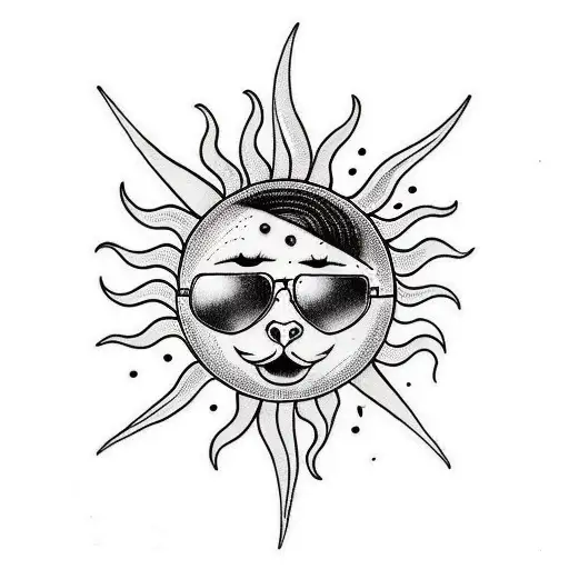 Sun In Heart Sunglasses