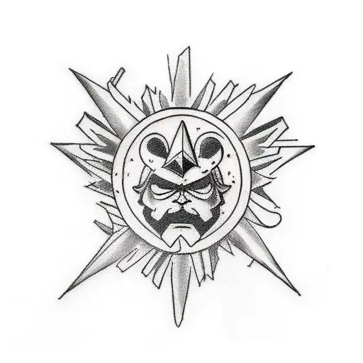 Design A Traditional Tattoo Inspired By The Art Style Of Your Favorite Comic Book Series