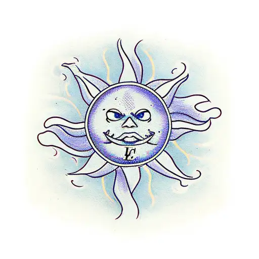Sun With Letter A Incorpated