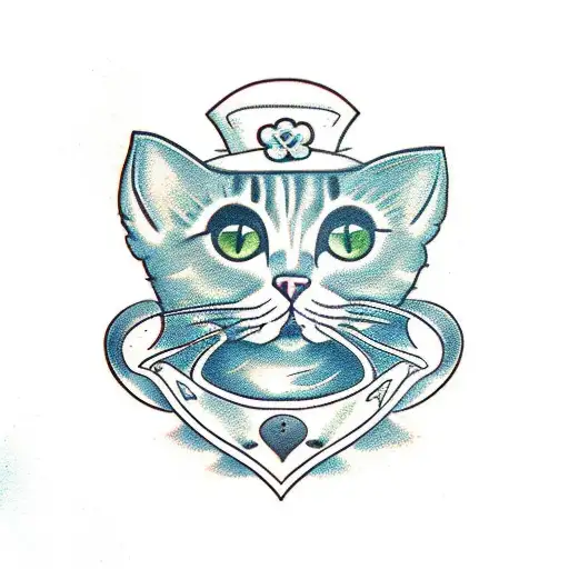 Cat With Shamrock And Shirt