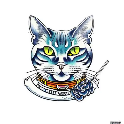 Samurai Cat