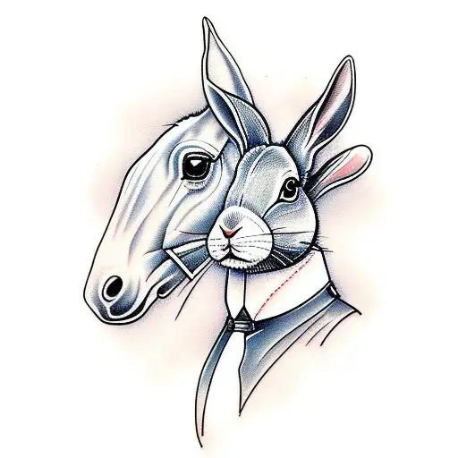Rabbit And Horse