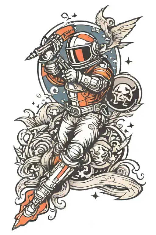 Half Sleeve Space And Strength