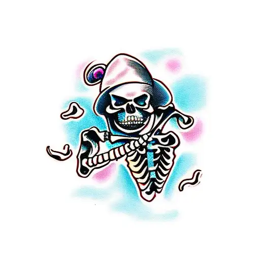 Dancing Skeleton