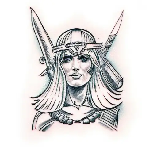 Roman Goddess Warrior