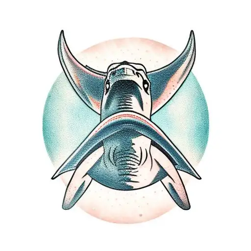 Hammerhead Shark With Cowboy Hat