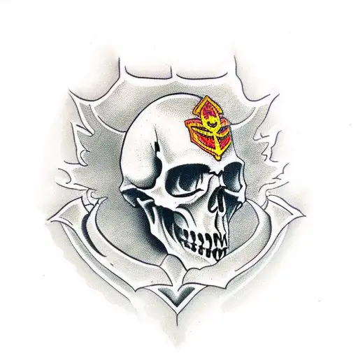 War-hammer With Skull