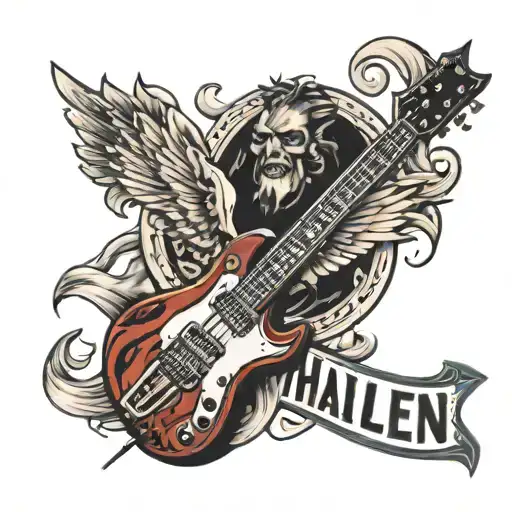 Van Halen Album Cover Reimagined As A