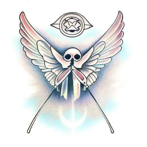 Butterfly With Angel Wings