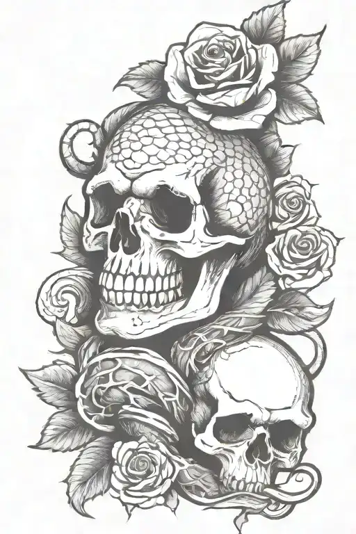 Snake Wrapped Tightly