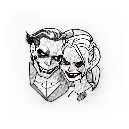 Harley Quinn And Jared Leto The Joker Sexy Gangster Aesthetic