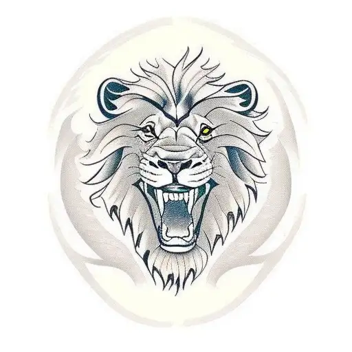 Lion Exercising Power