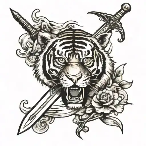 Tiger And Sword