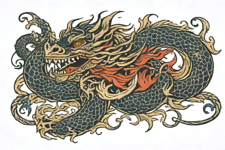 Dragon Style Ouroboro
