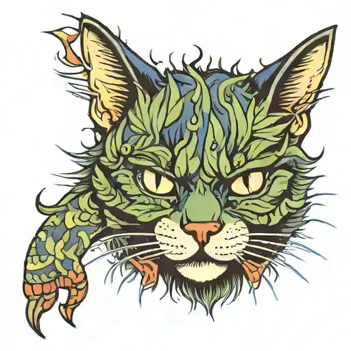 Cat Boy Gangster Marijuana