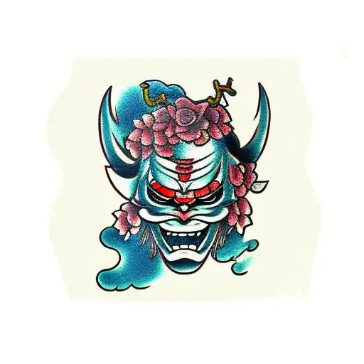 Oni Mask Cherry Tree