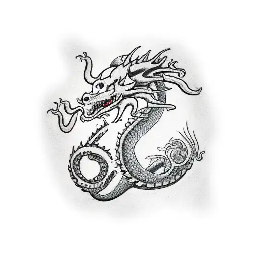 Dragon And Kraken